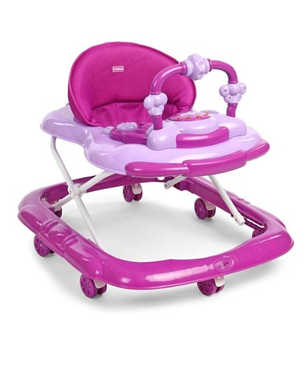 babyhug walker height adjustment